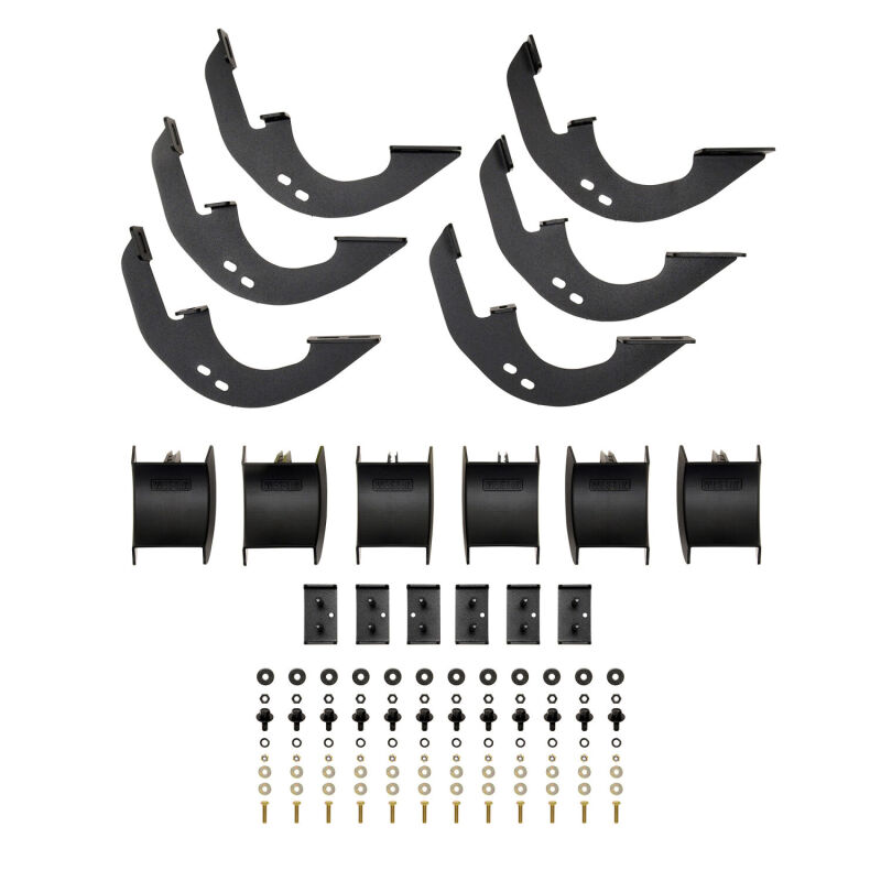 Infiniti JX35 Brake Rotors (2) - Front + Rear - R1 Concepts - Drilled & Slotted Carbon Coated - `13-`24
